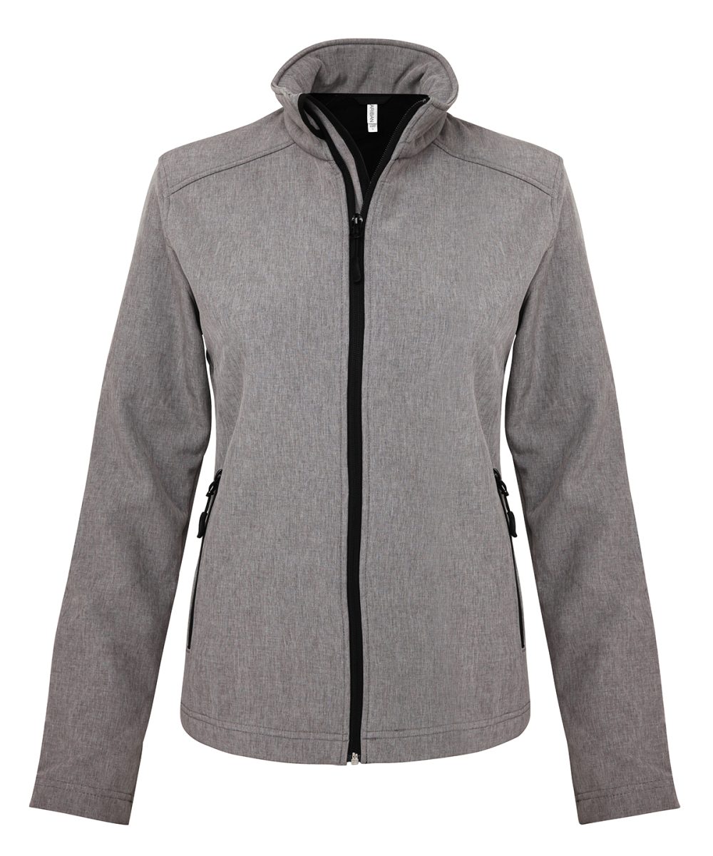 Ladies' softshell jacket Marl Grey