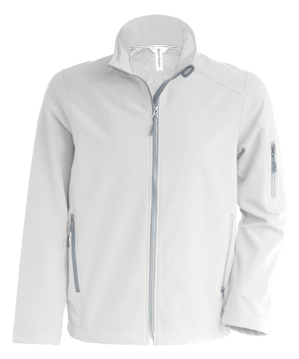 Softshell jacket White