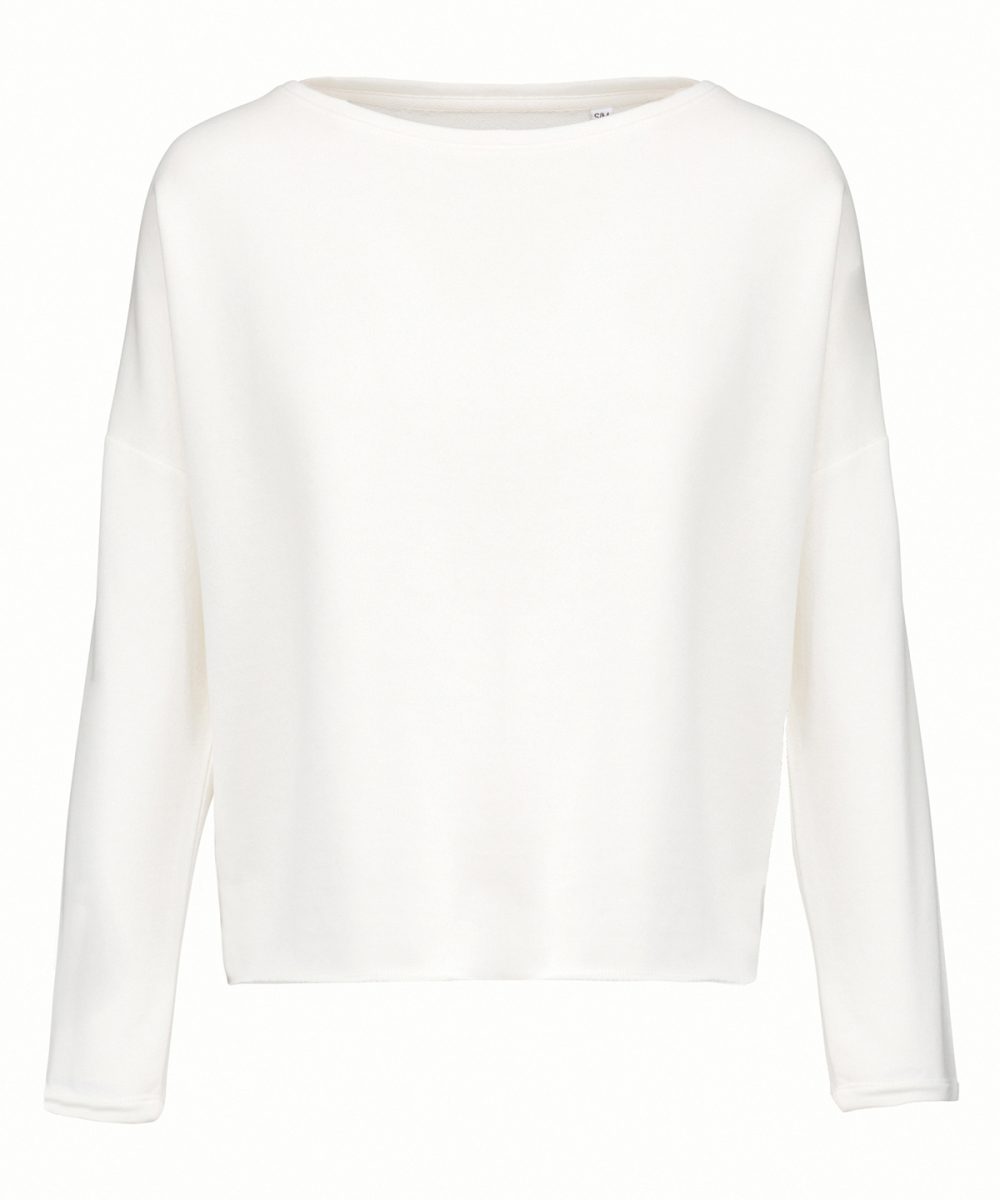 Ladies' oversized sweatshirt Off White