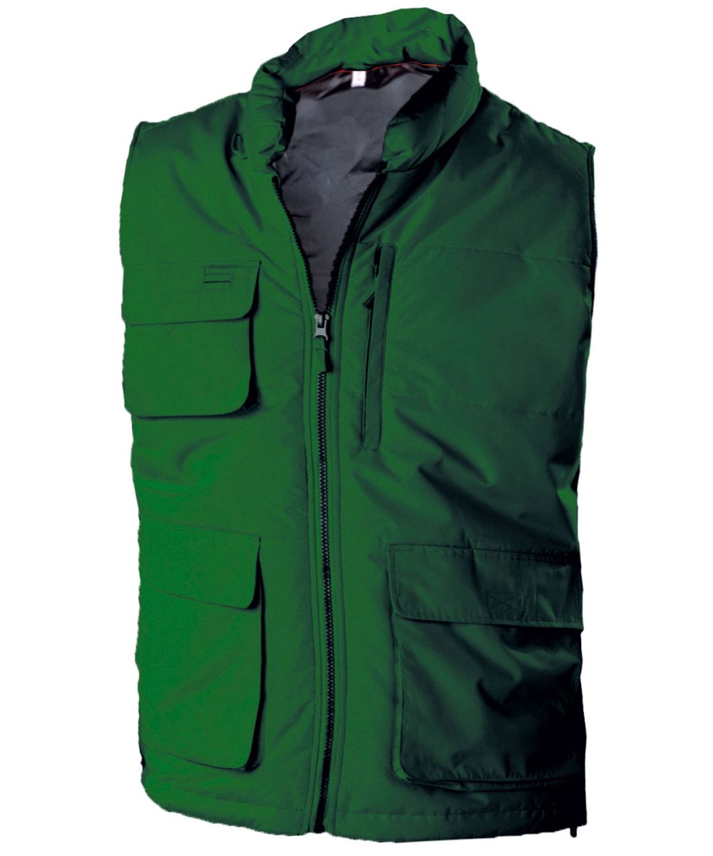 Quilted bodywarmer Forest Green