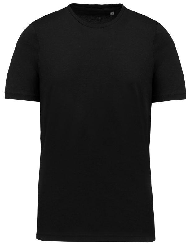 Men’s short-sleeved Supima® crew neck t-shirt Black