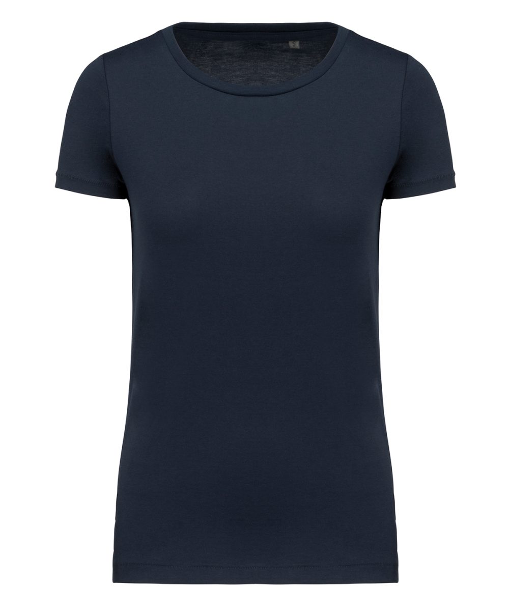 Ladies' Supima® crew neck short sleeve t-shirt Navy
