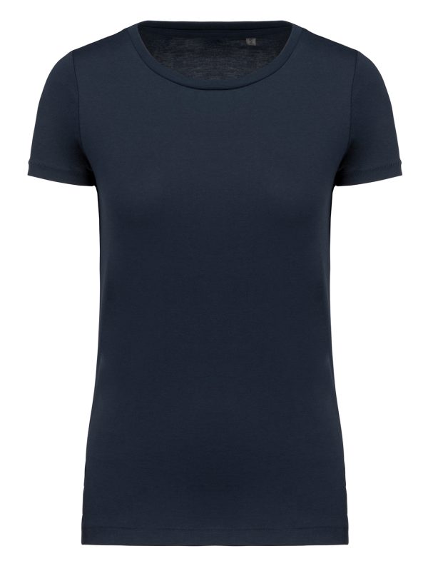 Ladies' Supima® crew neck short sleeve t-shirt Navy