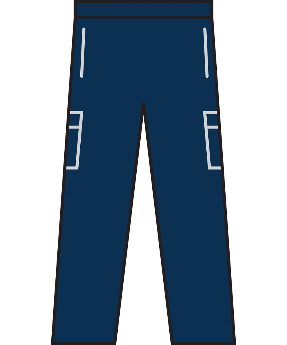 Men's lightweight multipocket trousers Navy