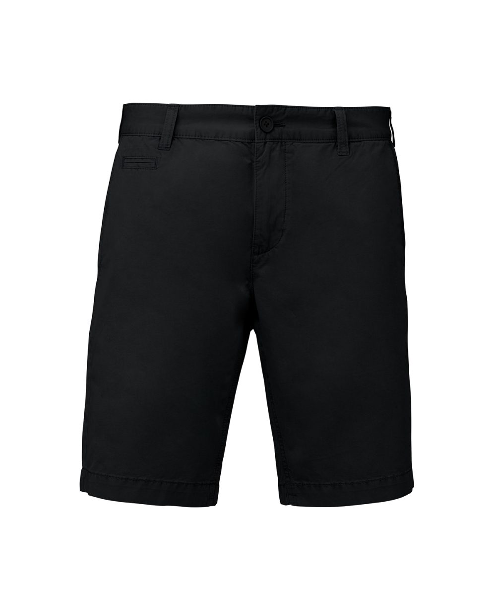 Men's washed effect Bermuda shorts Washed Charcoal