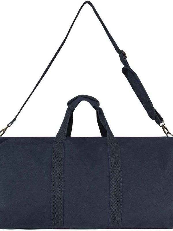 Washed Navy Bags