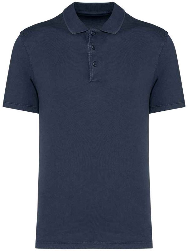Washed Navy Polos