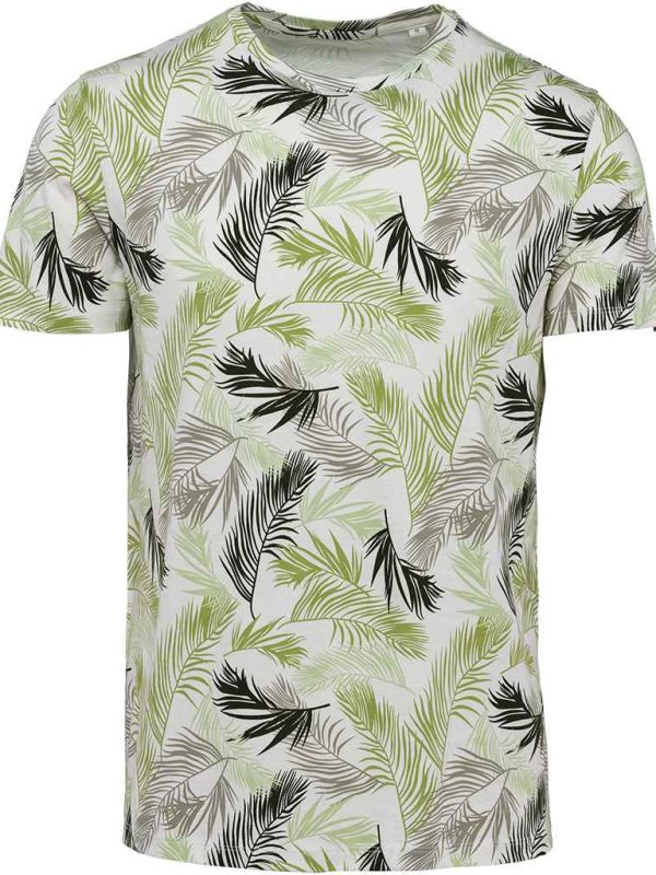 Ivory Palm Leaves T-Shirts
