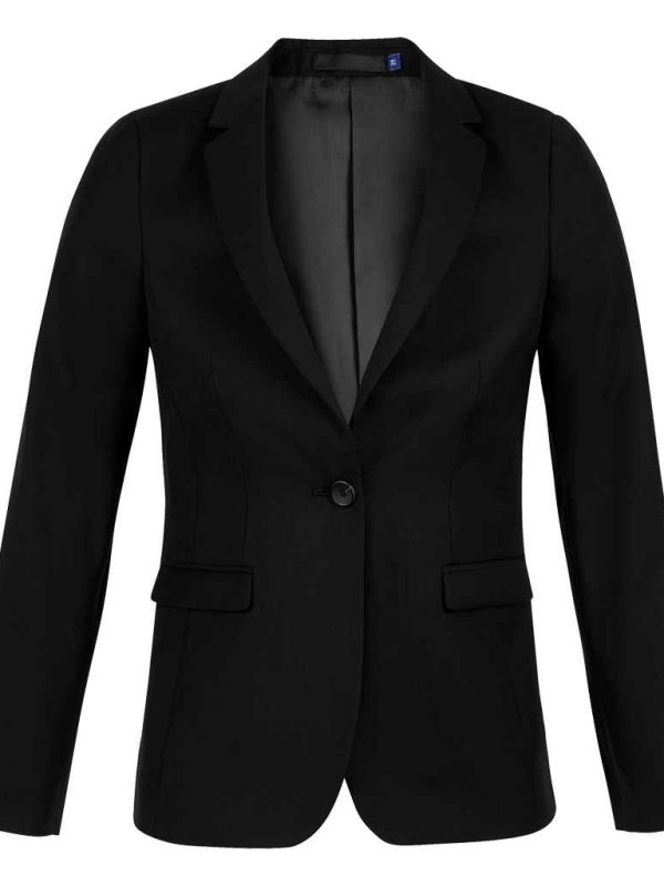 Deep Black Suit Jacket