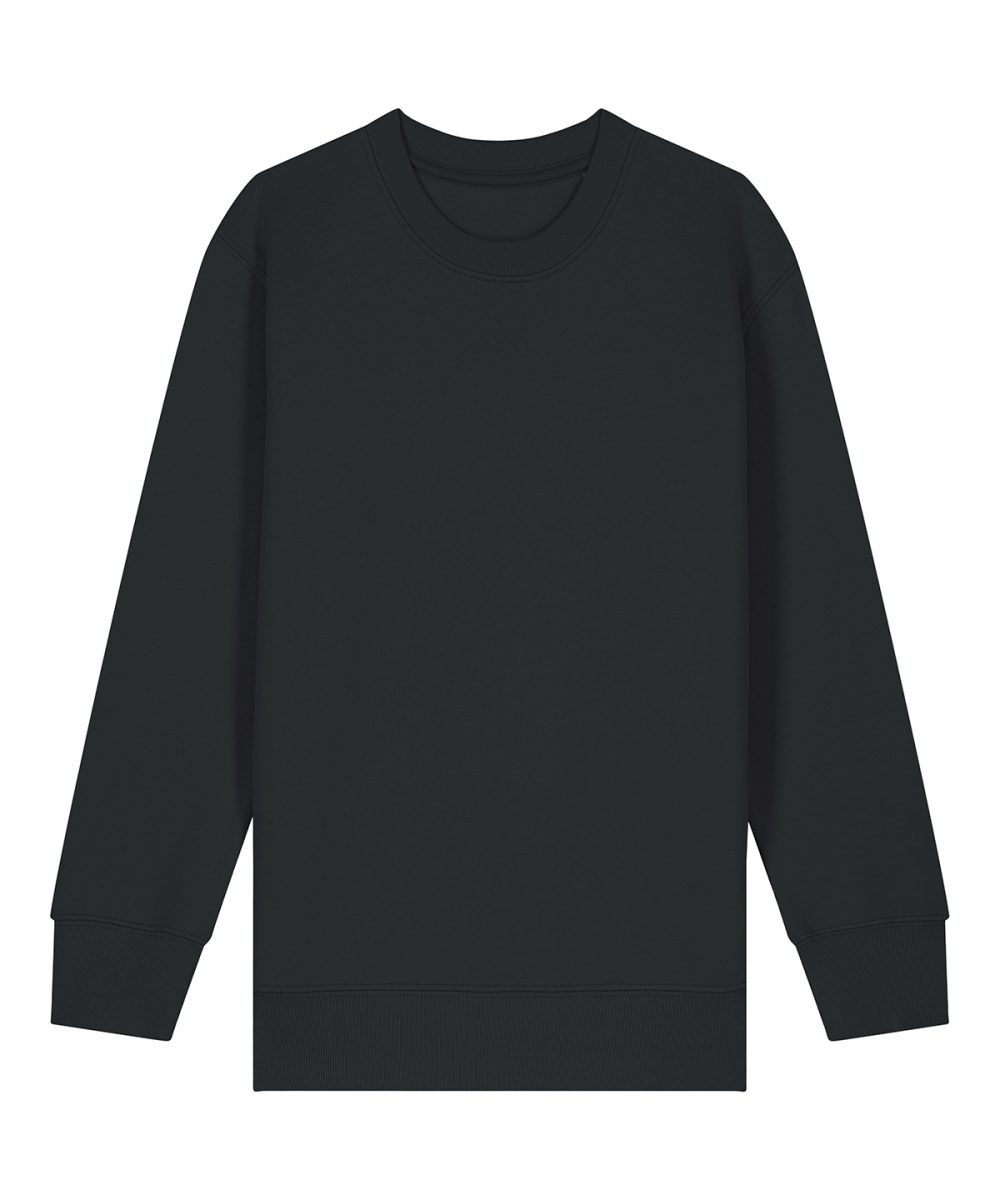 Black Kids Mini Changer 2.0 iconic crew neck sweatshirt (STSK181)