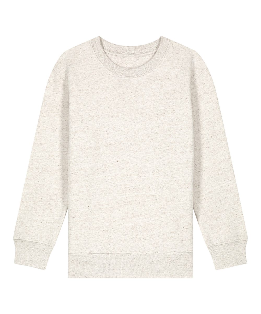 Eco Heather Kids Mini Changer 2.0 iconic crew neck sweatshirt (STSK181)