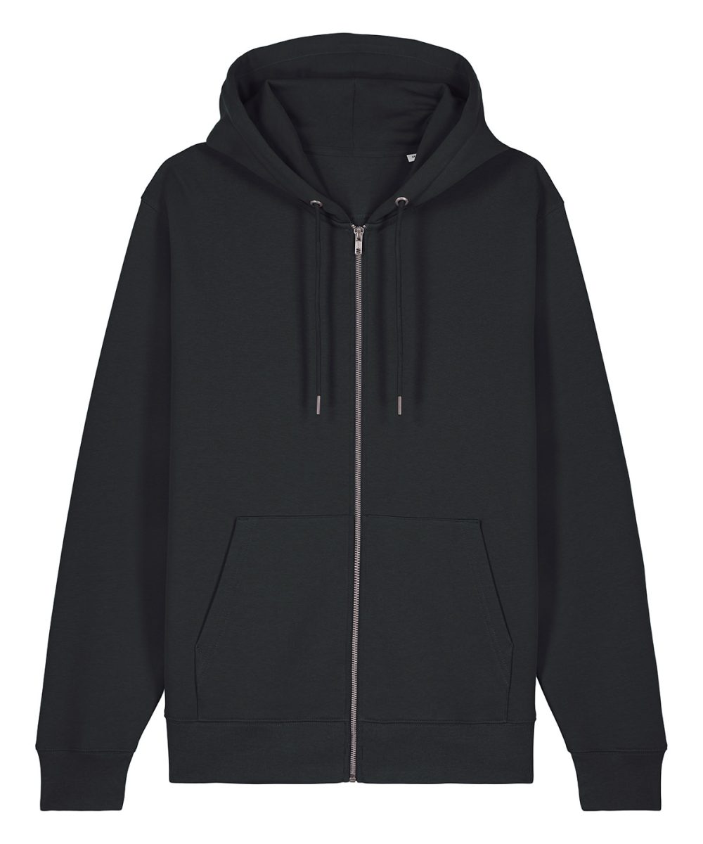 Black* Unisex Cultivator 2.0 iconic zip-thru hoodie sweatshirt (STSU179)