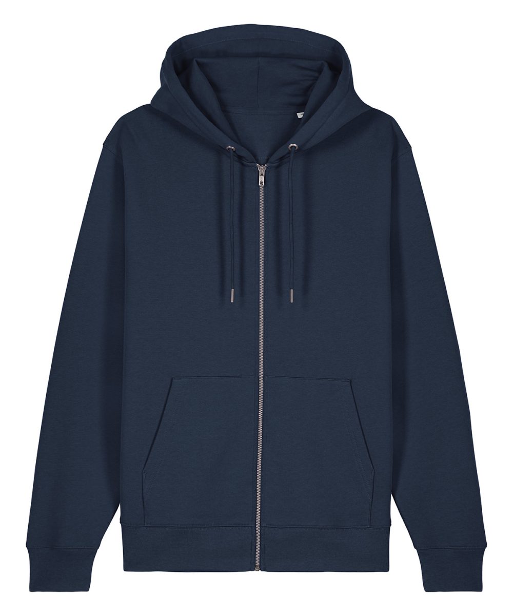 French Navy* Unisex Cultivator 2.0 iconic zip-thru hoodie sweatshirt (STSU179)