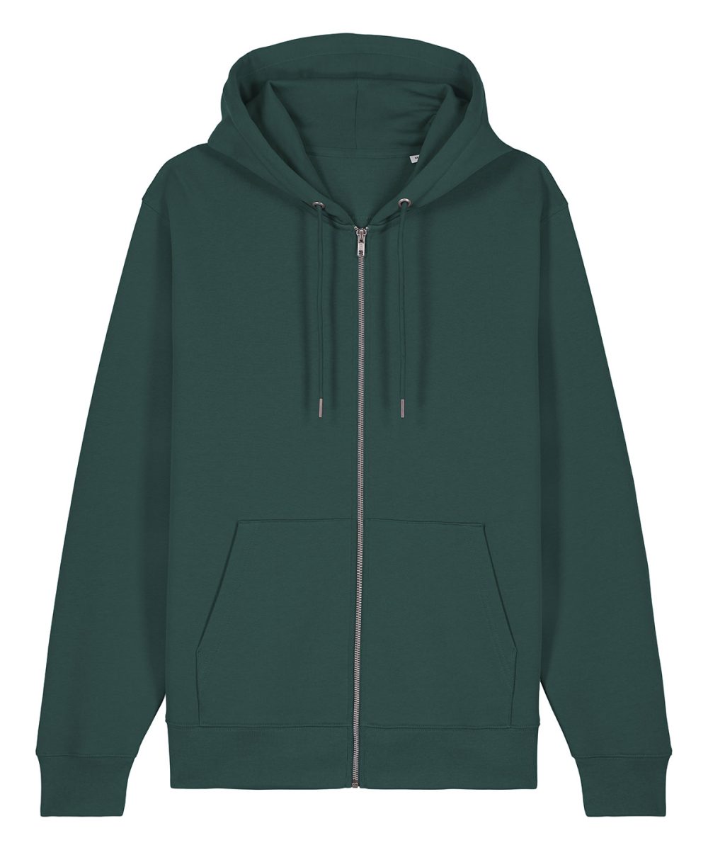 Glazed Green* Unisex Cultivator 2.0 iconic zip-thru hoodie sweatshirt (STSU179)