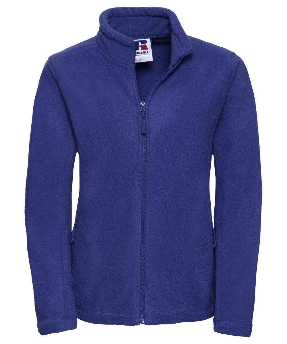 Bright Royal Women's full-zip outdoor fleece