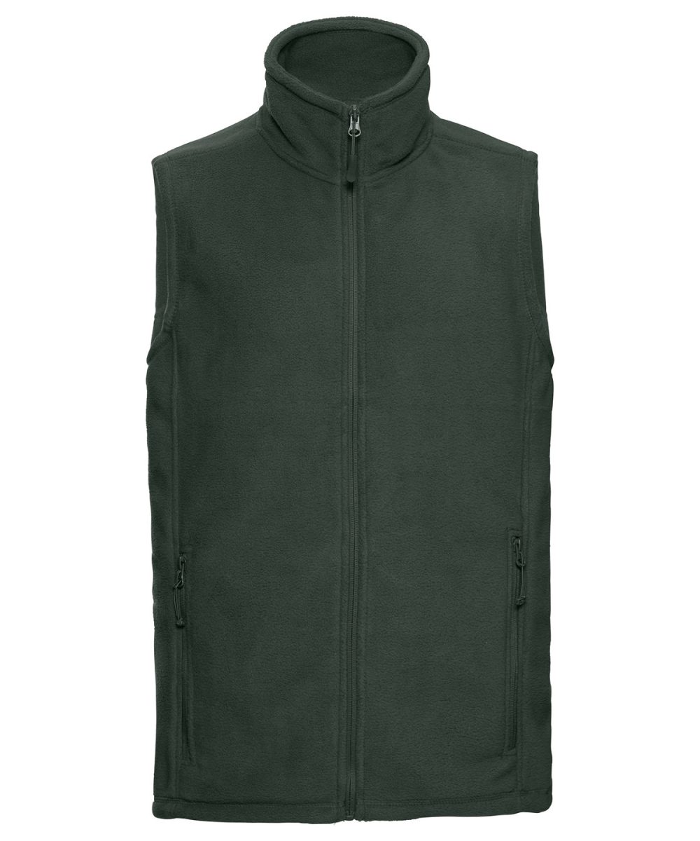 Bottle Green Outdoor fleece gilet