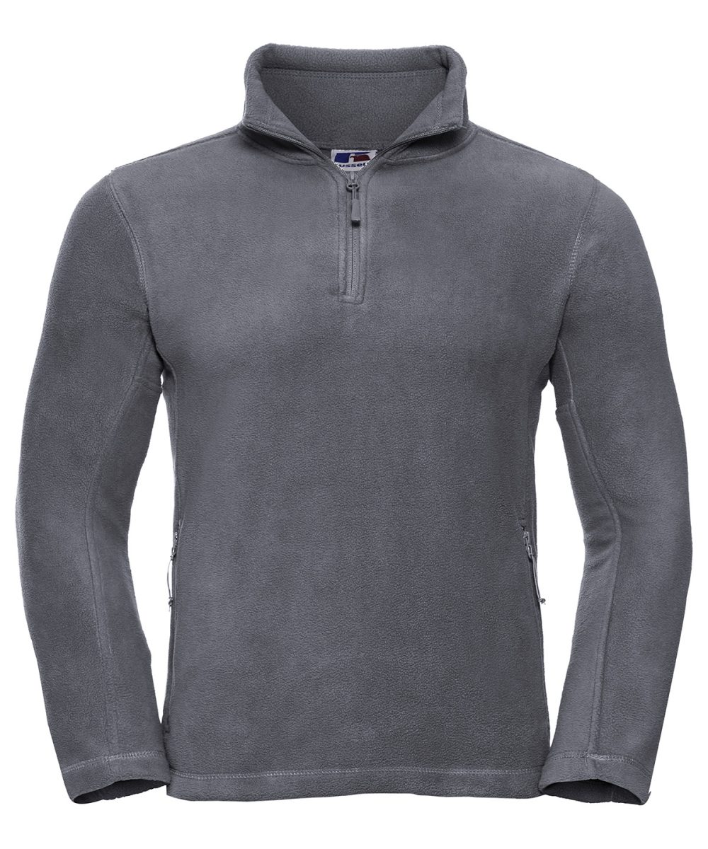 Convoy Grey ¼-zip outdoor fleece