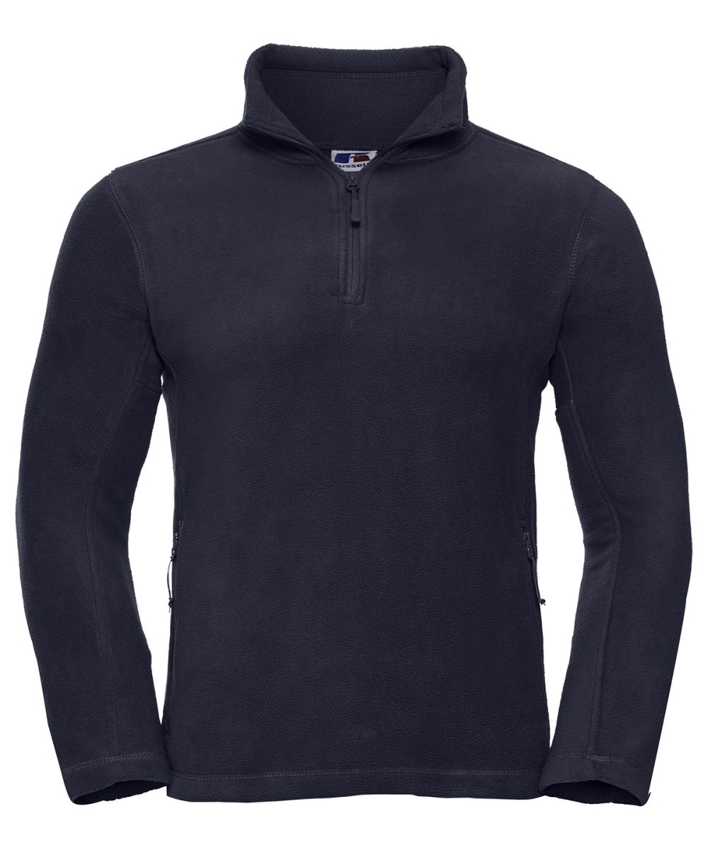 French Navy ¼-zip outdoor fleece