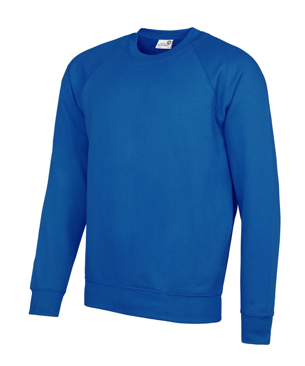 Academy Royal Blue Senior Academy raglan sweatshirt