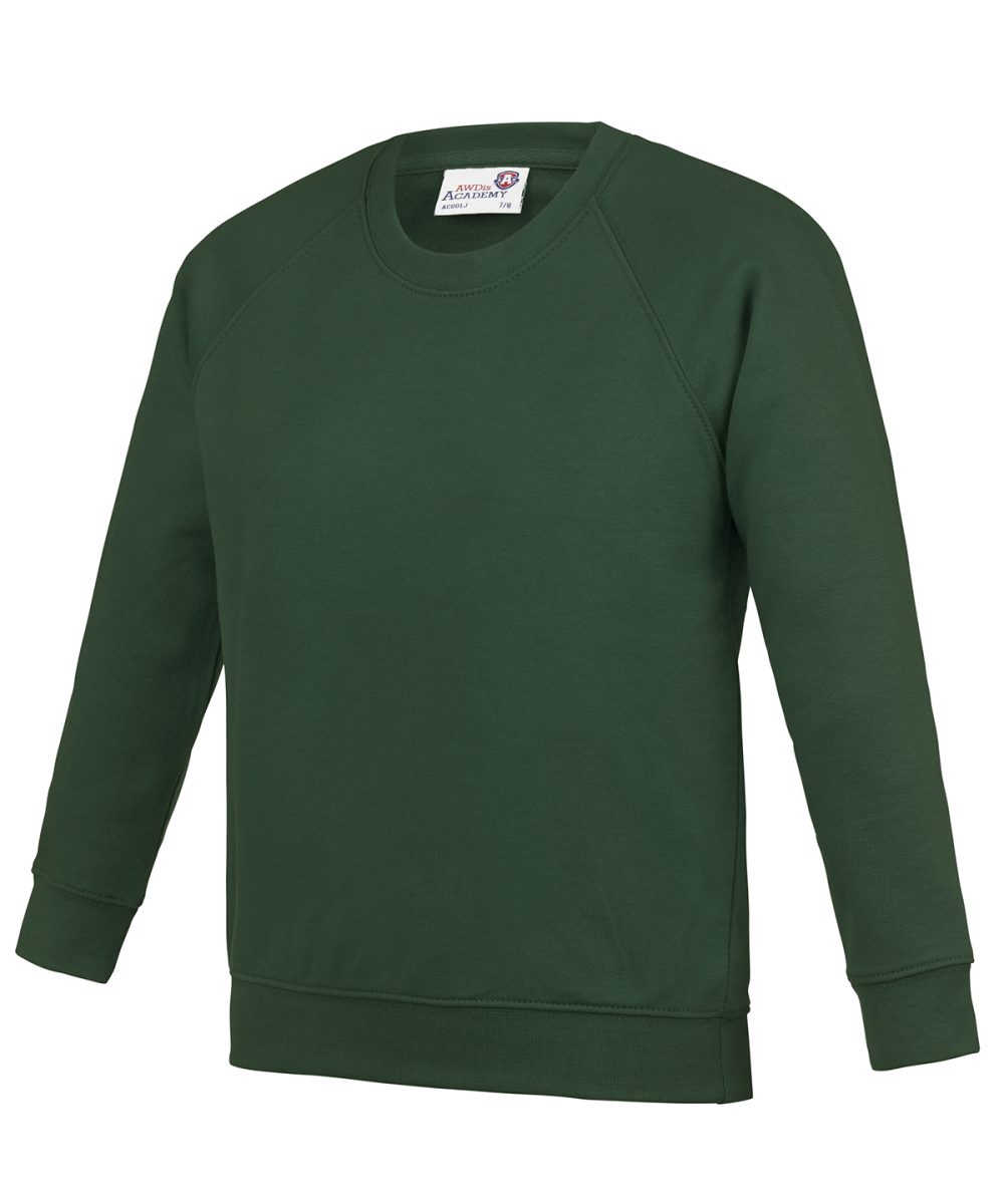 Academy Green Kids Academy raglan sweatshirt