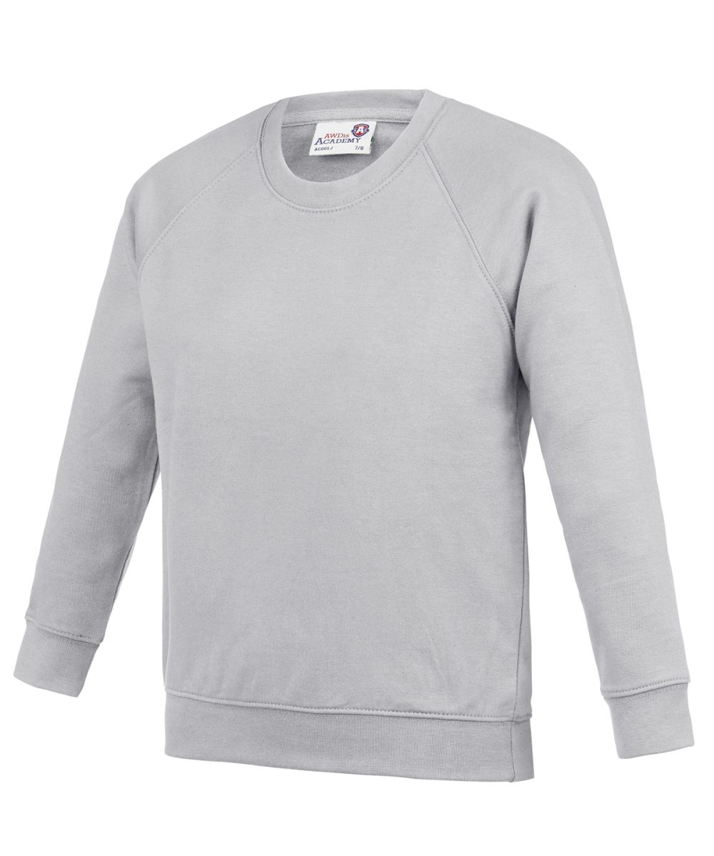 Academy Grey Kids Academy raglan sweatshirt