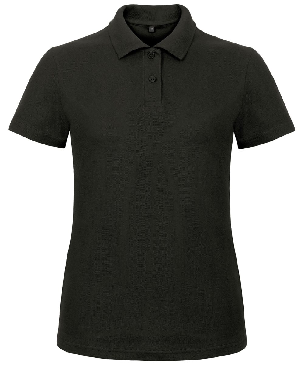 Black B&C ID.001 polo /women