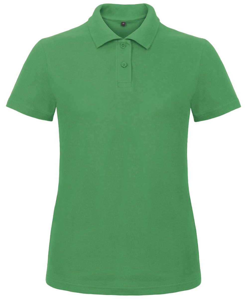 Kelly Green B&C ID.001 polo /women