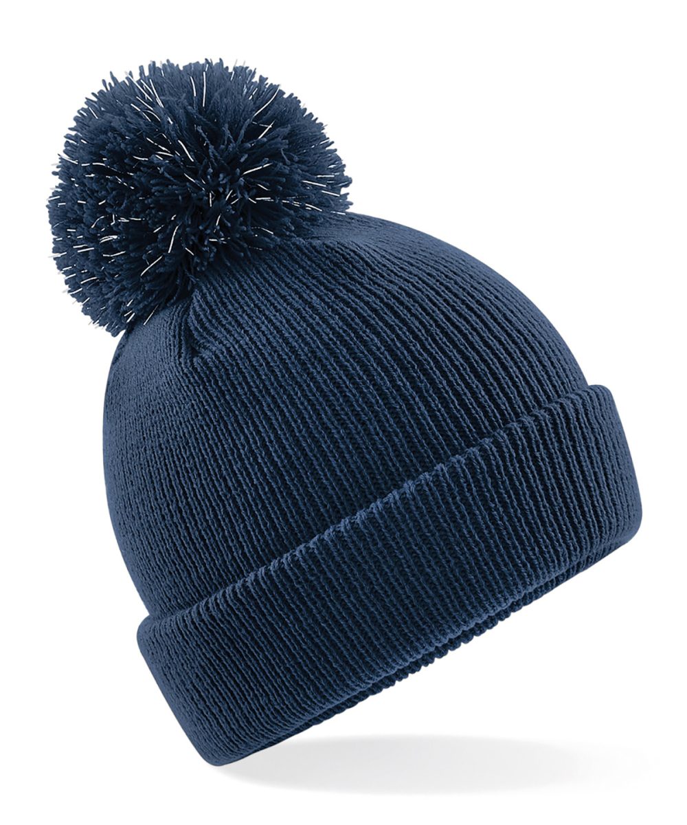 French Navy Junior reflective bobble beanie