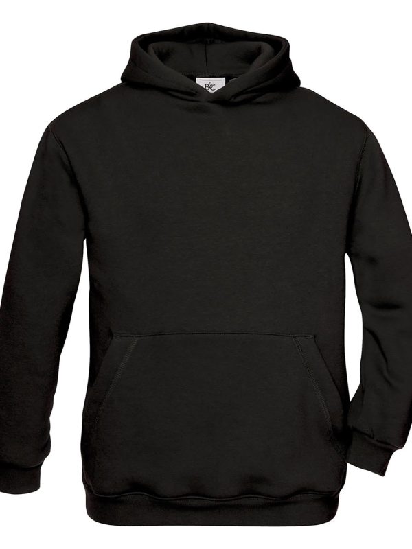 Black B&C Hooded /kids