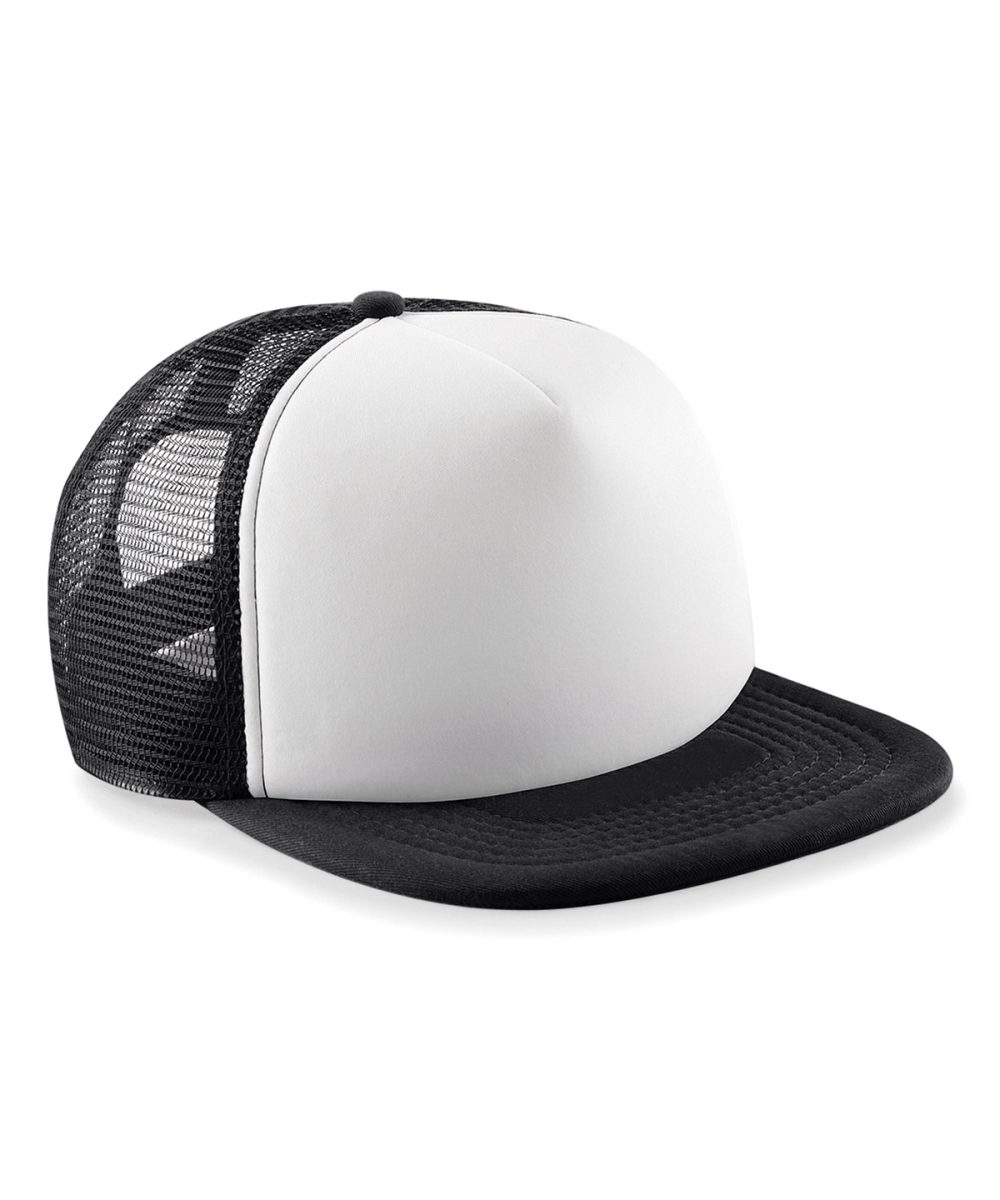 Black/White Junior vintage snapback trucker