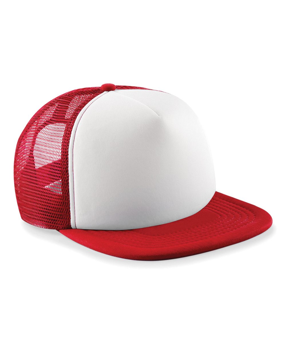 Classic Red/White Junior vintage snapback trucker