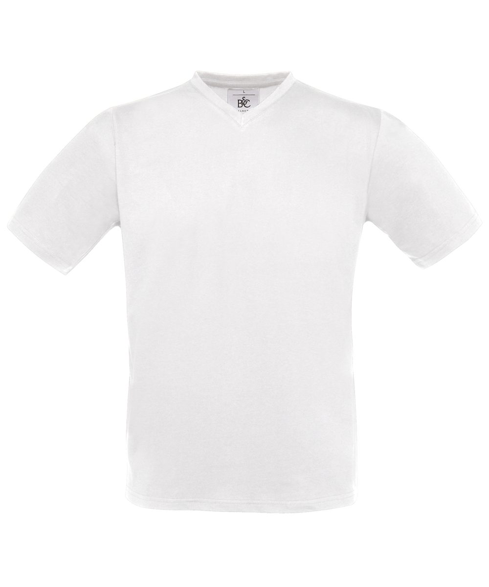 White B&C Exact v-neck