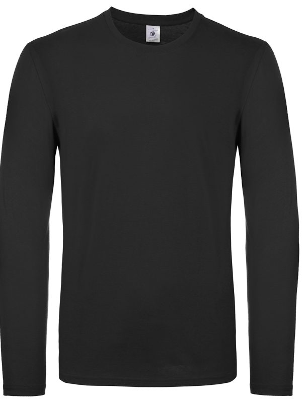 Black B&C #E150 long sleeve