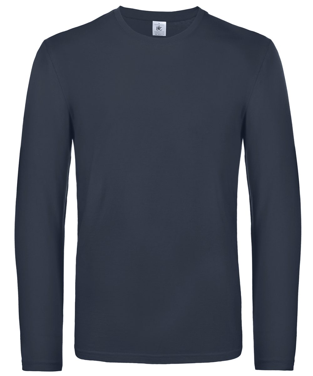 Navy B&C #E190 long sleeve