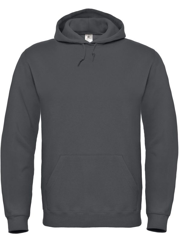 Anthracite B&C ID.003 Hooded sweatshirt