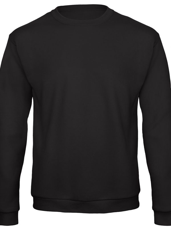 Black B&C ID.202 50/50 sweatshirt