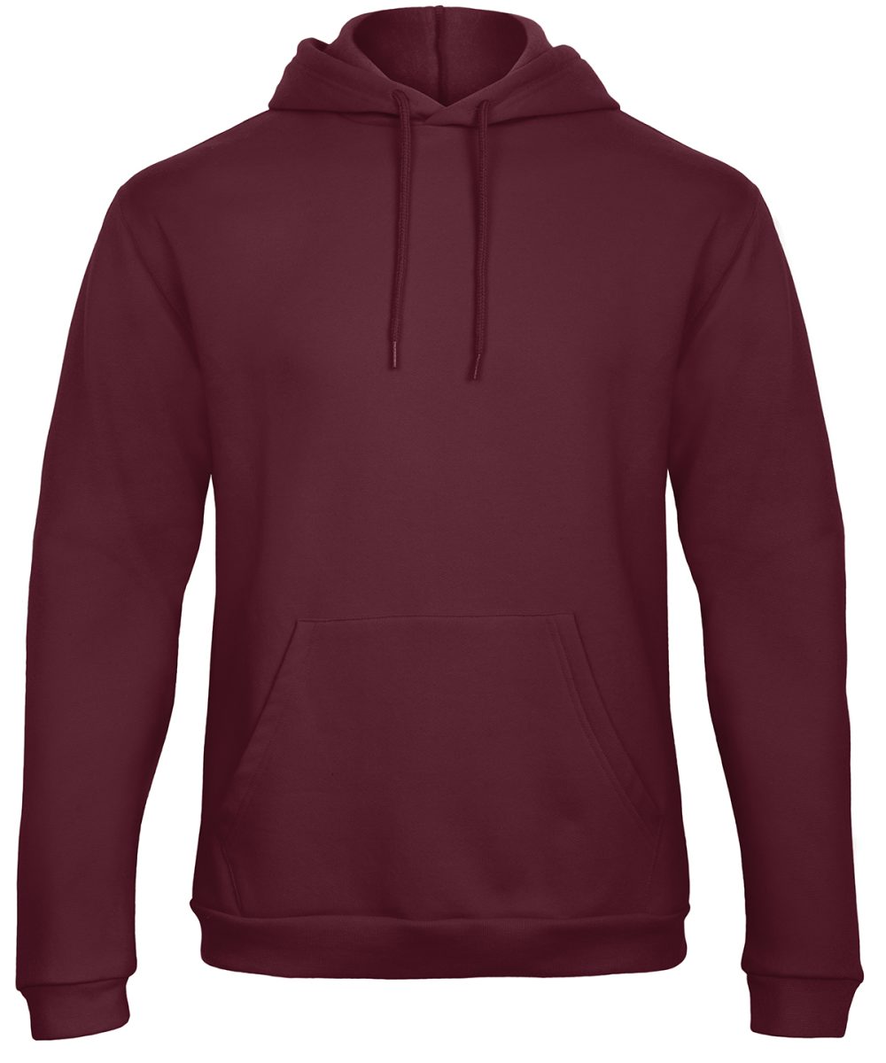 Burgundy B&C ID.203 50/50 sweatshirt