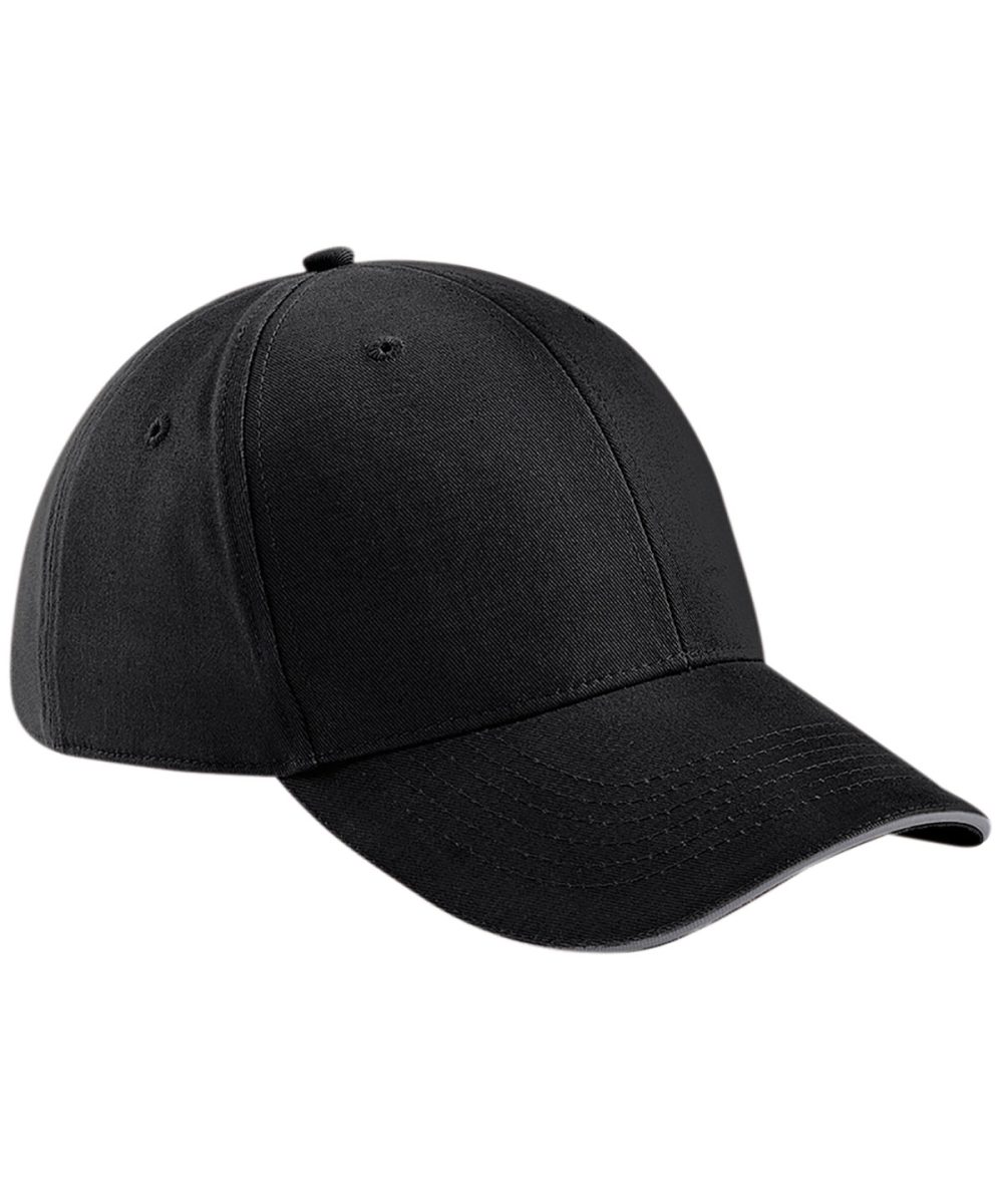 Black/Graphite Grey Athleisure 6-panel cap