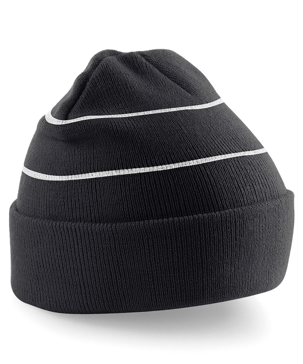 Black Enhanced-viz beanie