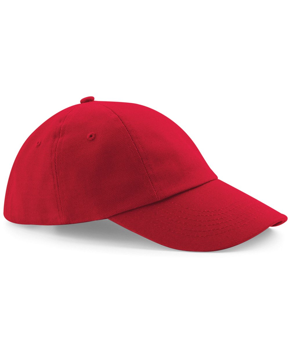 Classic Red Low-profile heavy cotton drill cap