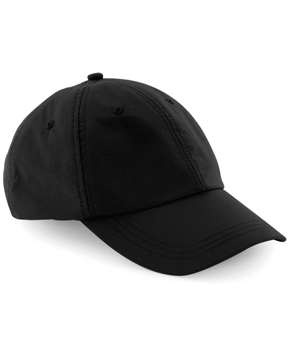 Black Outdoor 6-panel cap