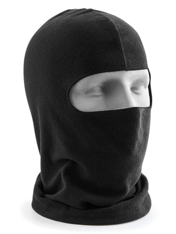 Black Microfleece balaclava