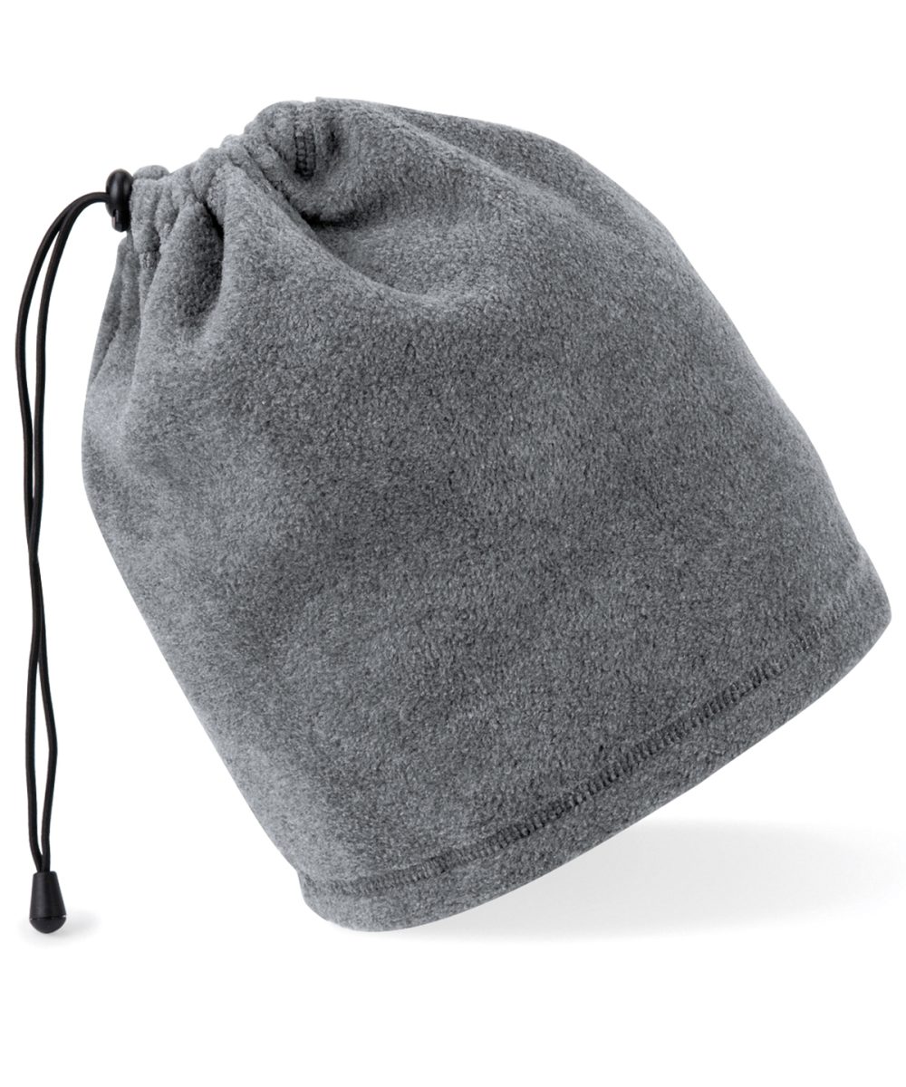 Charcoal Suprafleece® snood/hat combo