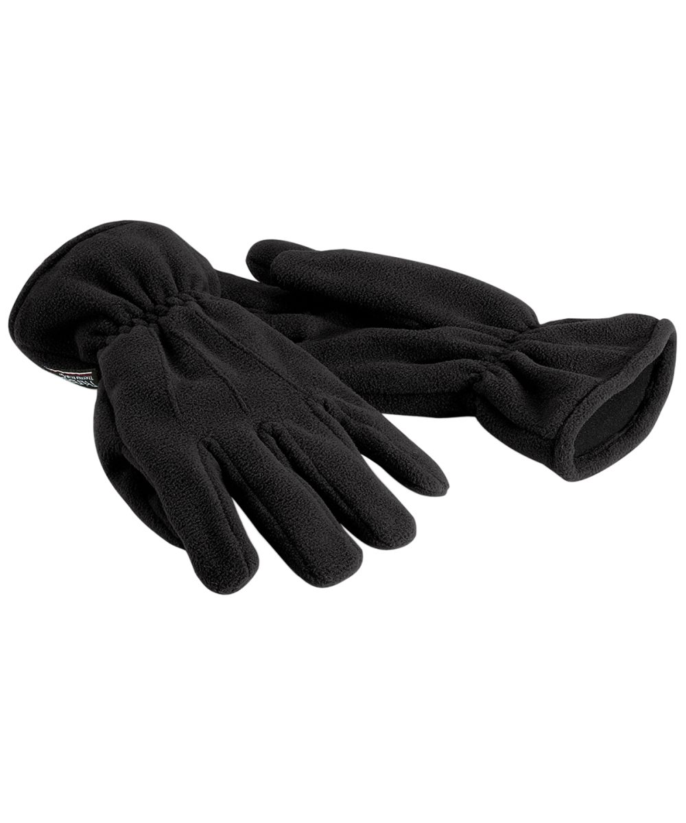 Black Suprafleece® Thinsulate® gloves