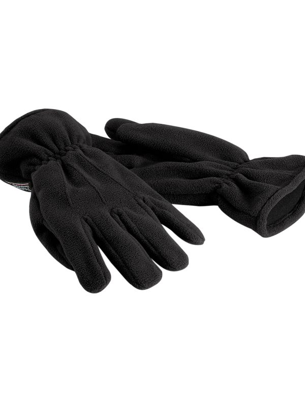 Black Suprafleece® Thinsulate® gloves