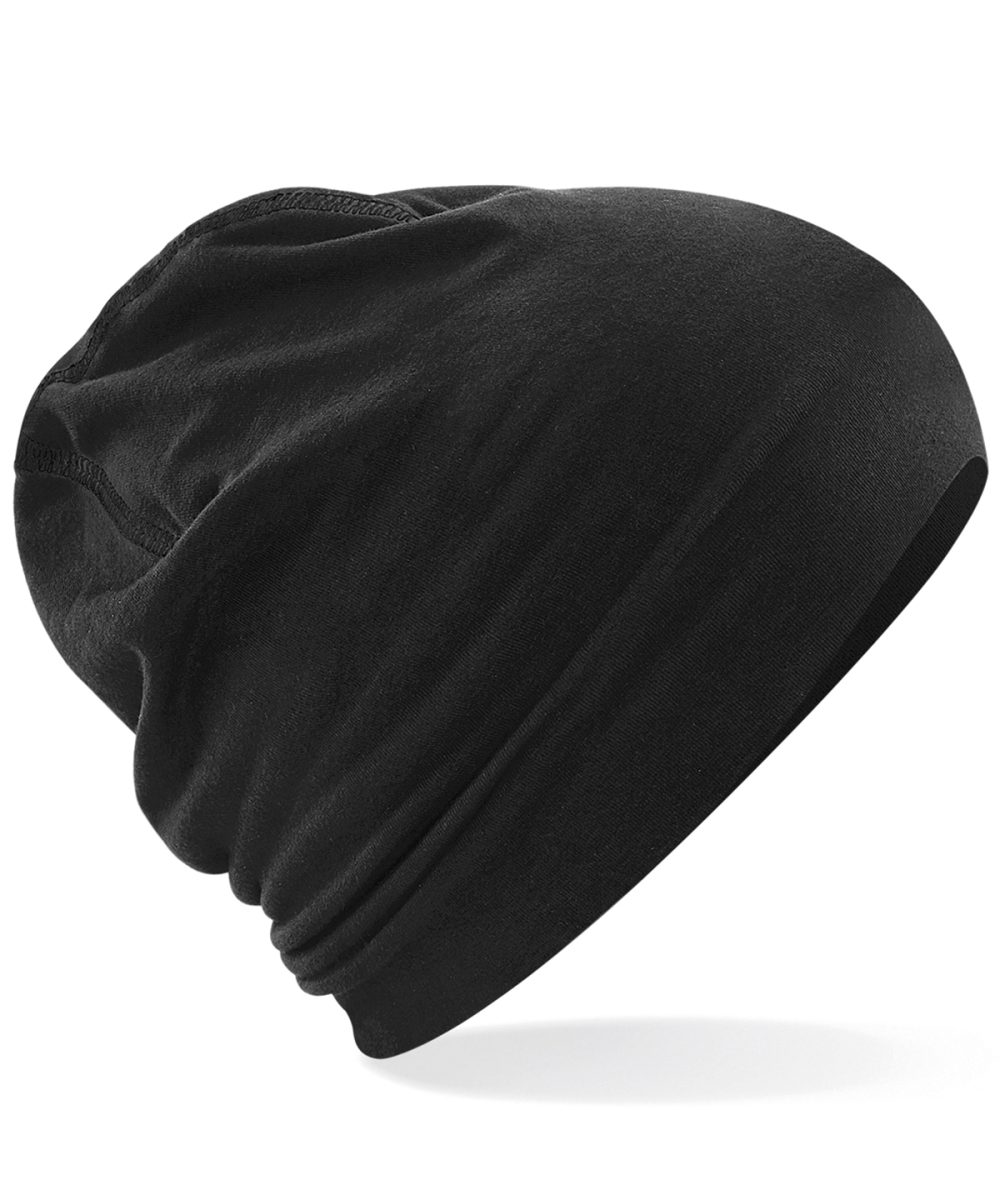 Black/Black Hemsedal cotton beanie