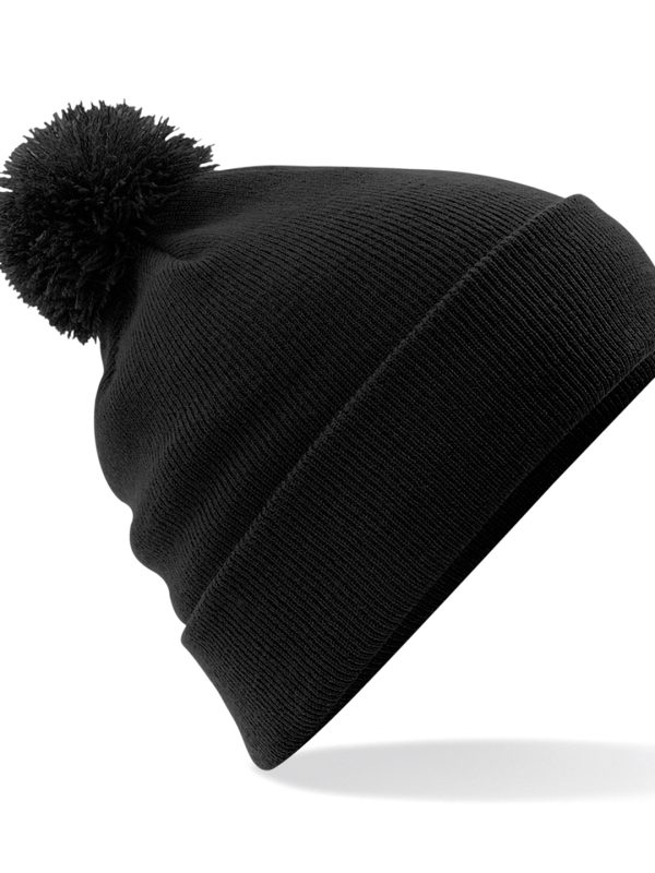 Black Original pom pom beanie