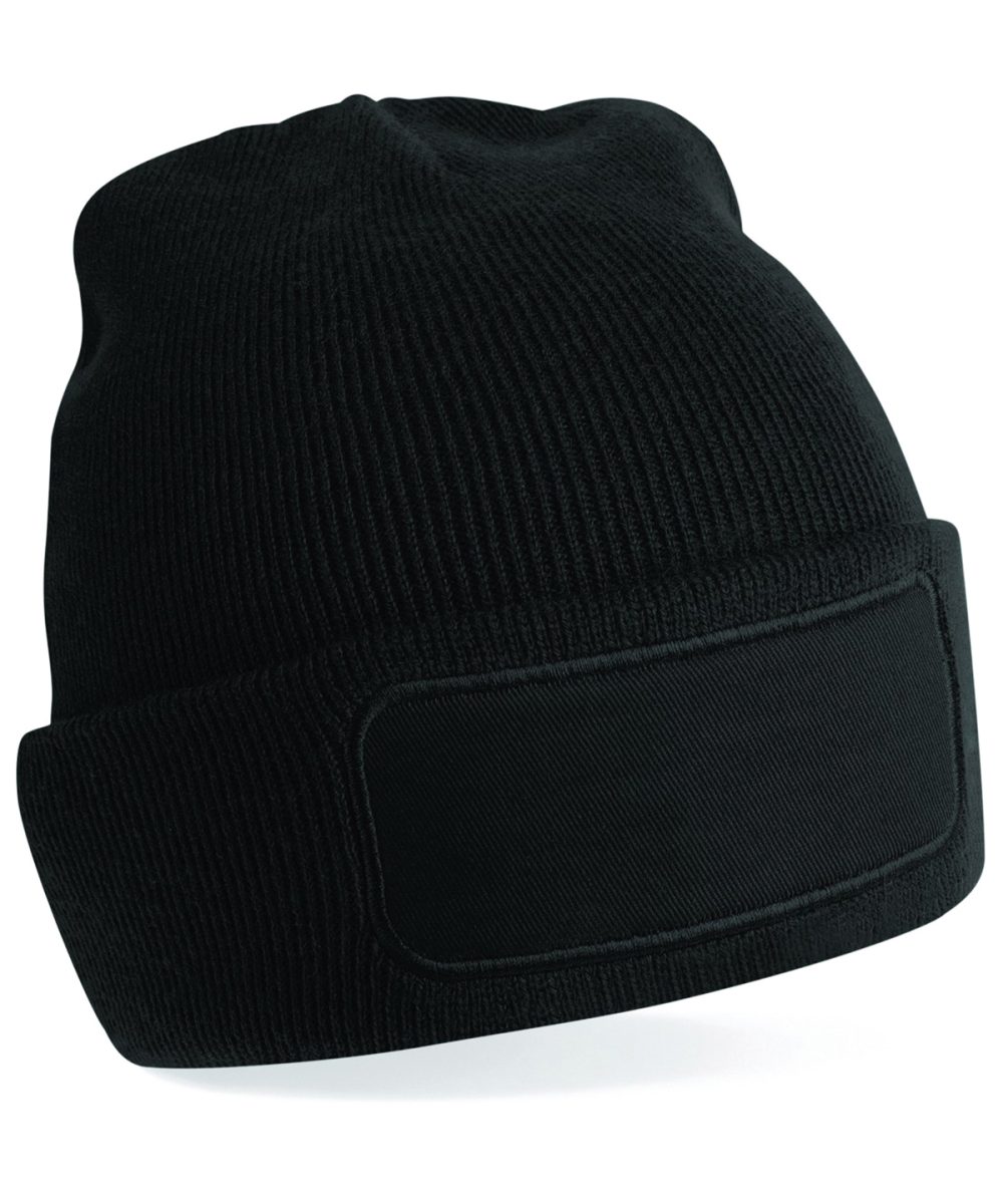 Black Original patch beanie