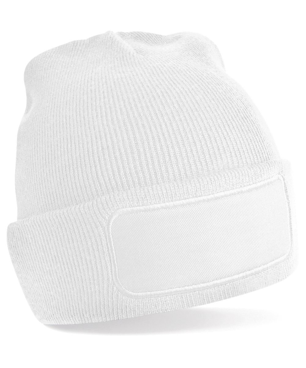 White Original patch beanie