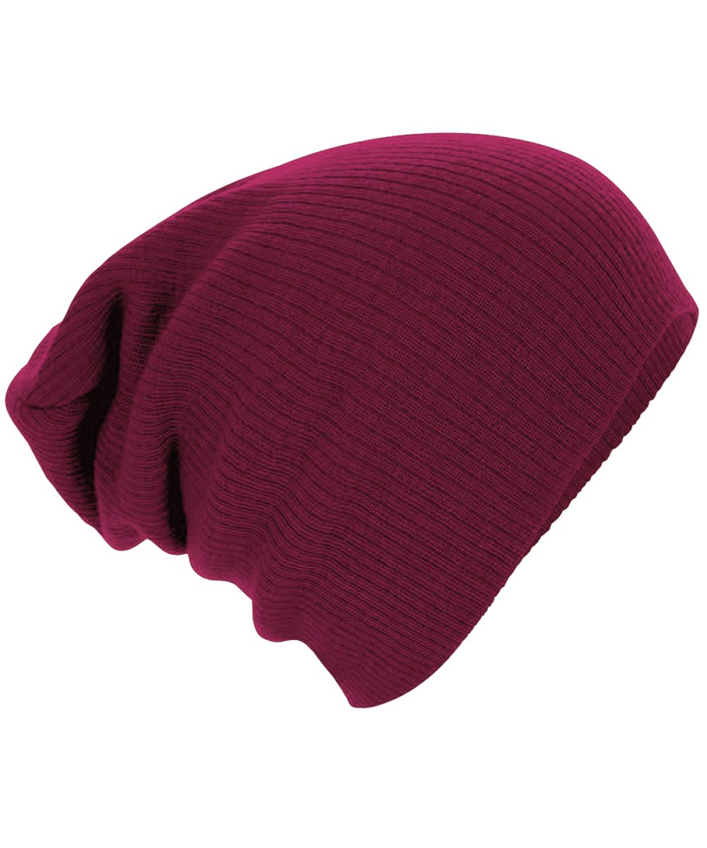 Burgundy Slouch beanie